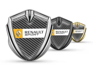 Renault Emblem Fender Badge Durable Stylish Design